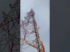 Torre de acero angular de 3 patas