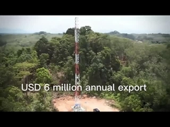 2.3 torre de comunicación de acero con patas