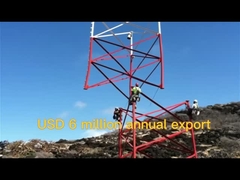 3.3 Torre de acero tubular con piernas