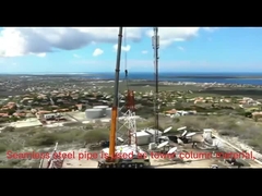 11.3 Torre de acero tubular con piernas