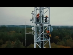 14.3 Torre de acero tubular con piernas